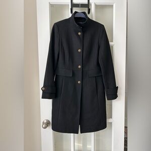 Ralph Lauren Black Pea Coat Size 2